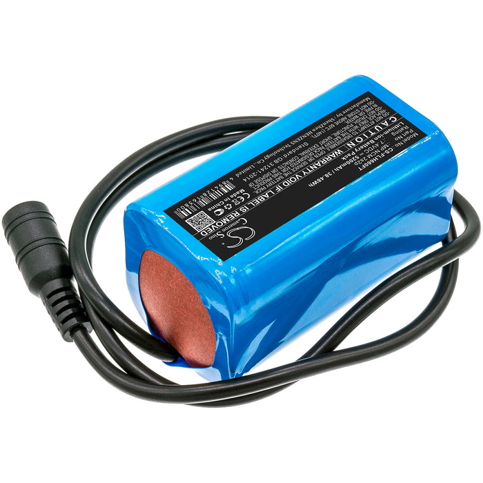 Square LED light Flashlight Replacement Battery-2