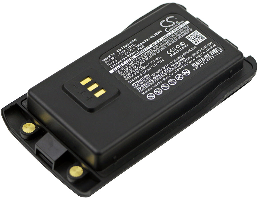 Vertex EVX-C31 VZ-30 VZ-30-D0-5 VZ-30-G6-4 Replacement Battery-main