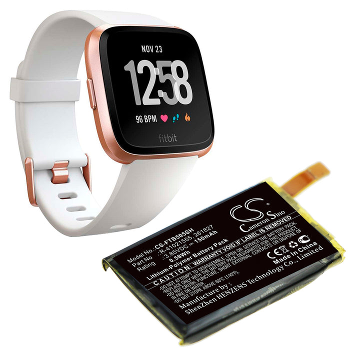 Fitbit FB504 FB505 Versa Smart Watch Replacement Battery-5