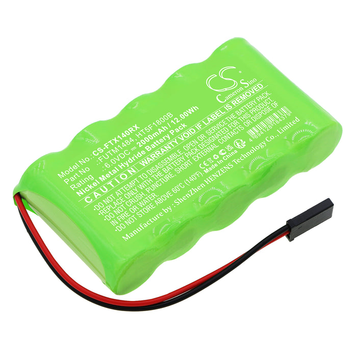 FUTABA Transmitter 10J Transmitter 14SG Transmitter 4PKS Transmitter 4PL Transmitter 6J Transmitter 8J 2000mAh Remote Control Replacement Battery