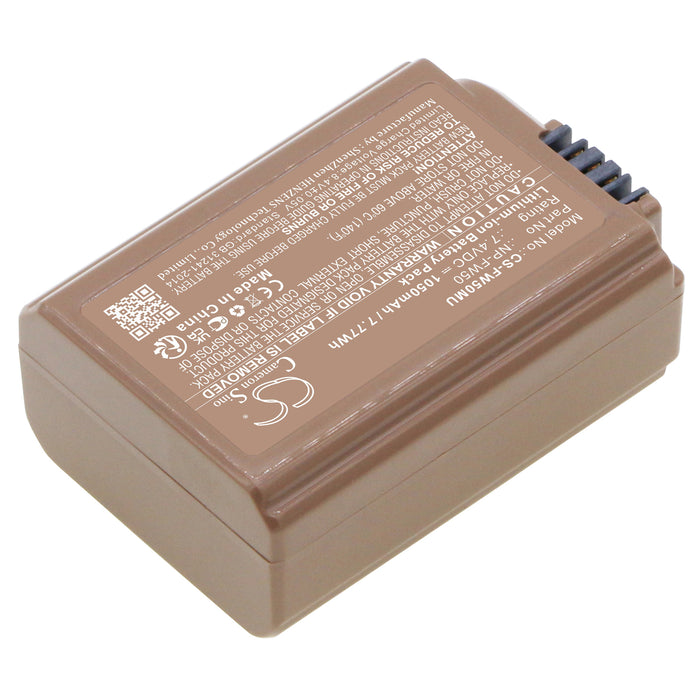 Sony Alpha 33 Alpha 5000 Alpha 5100 Alpha 55 Alpha 55V Alpha 6 Alpha 7 Alpha A6300 Alpha A7 II Alpha SLT-A35 DLSR A33 DLSR  Camera Replacement Battery