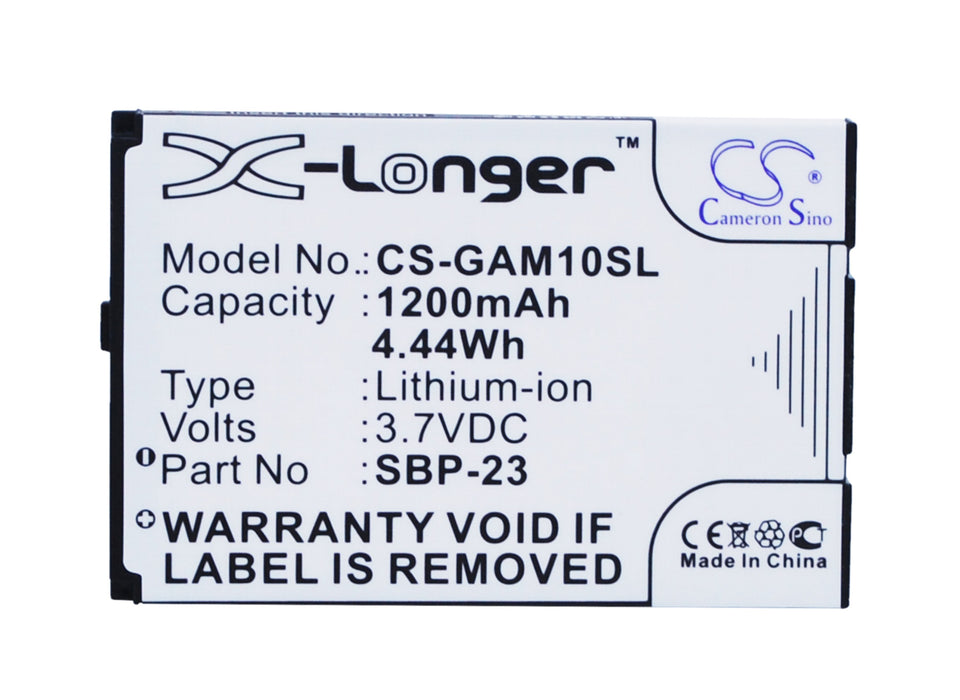 Garmin-Asus Nuvifone A10 Nuvifone M10 Nuvifone M10E Mobile Phone Replacement Battery-5