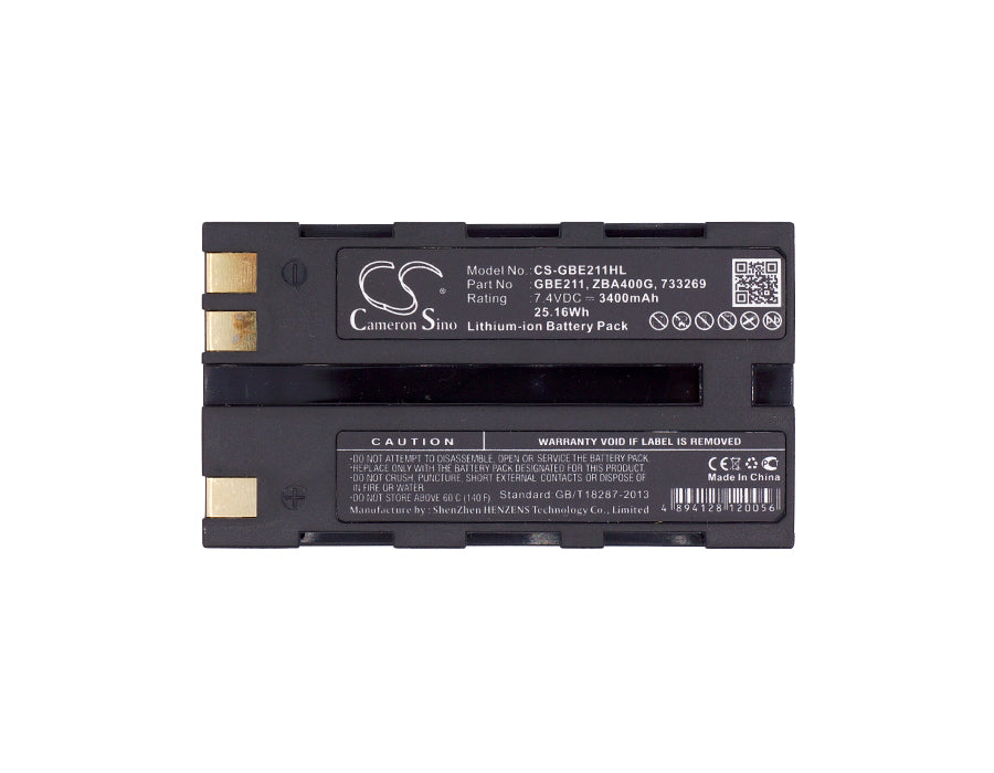 Leica ATX1200 ATX900 CS10 CS15 GNSS receiv 3400mAh Replacement Battery-5
