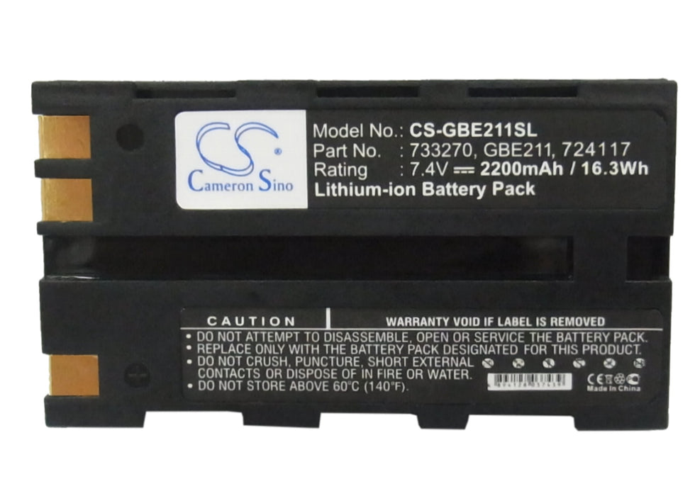 Leica ATX1200 ATX900 CS10 CS15 GNSS receiv 2200mAh Replacement Battery-5