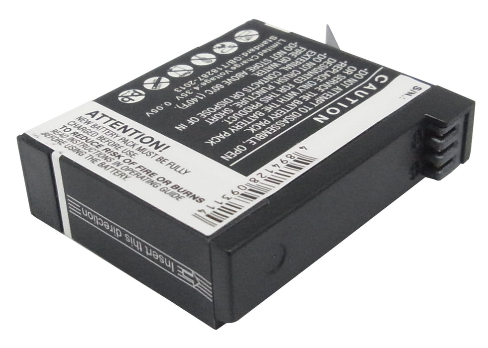 Gopro Hero 4 Hero 4 Black Hero 4 Silver Hero 4+ 1160mAh Camera Replacement Battery-3