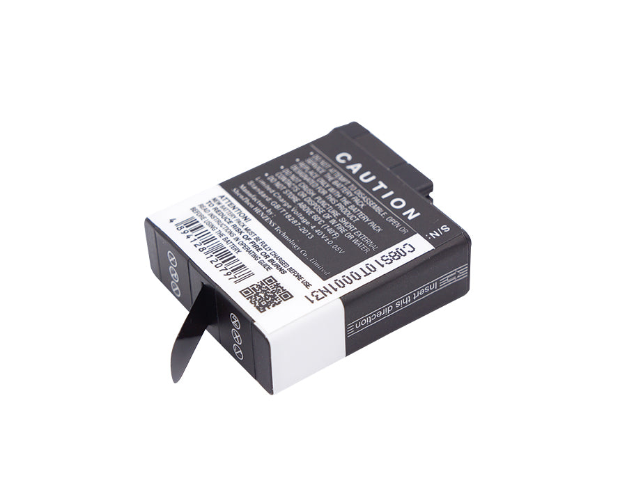 Gopro 601-10197-00 AABAT-001 AABAT-001-AS ASST1 CHDHX-501 CHDHX-701 CHDHX-701-RW Hero 2018 Hero 5 Hero 5 Black Hero 1250mAh Camera Replacement Battery-3
