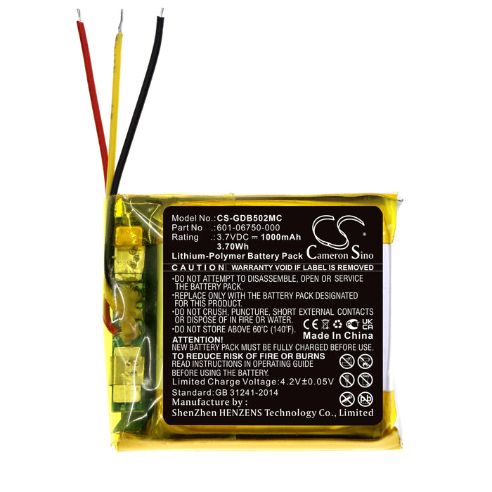 GoPro CHDHS-101 CHDHS-501 Hero 4 Session Hero 5 Session HWMR1 HWPR1 Camera Replacement Battery