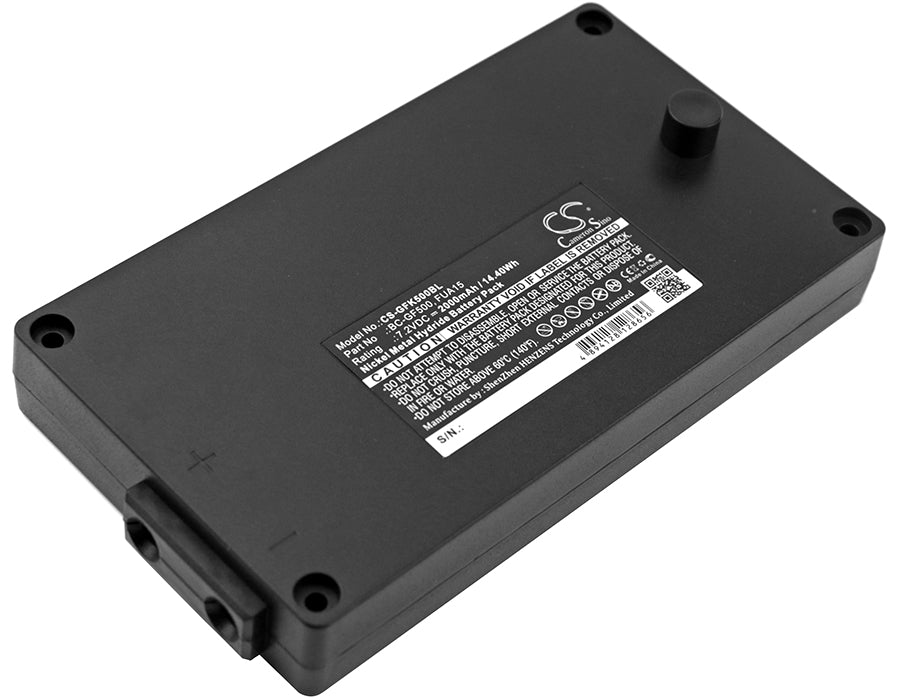 Gross Funk Crane Remote Control GF500 Black 2000mAh Replacement Battery-main