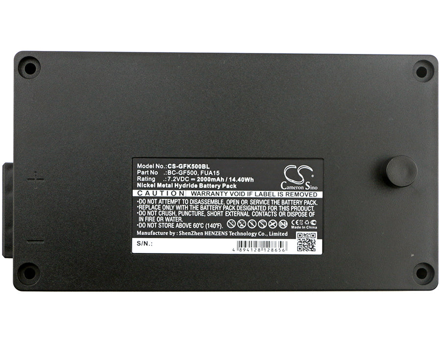 Gross Funk Crane Remote Control GF500 2000mAh Black Remote Control Replacement Battery-3