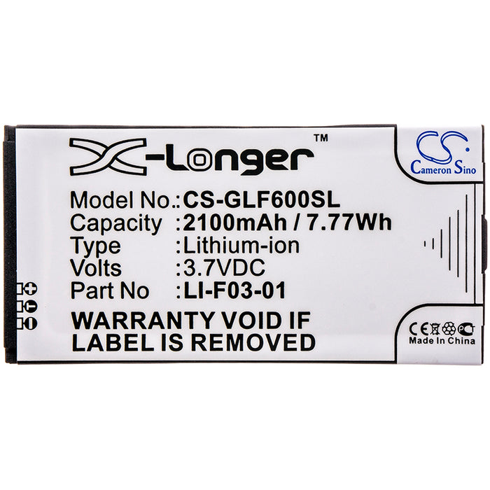 Golf Buddy DSC-GB600 GB3-PT4 Platinum 4 PT4 GPS Replacement Battery-3