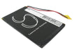 Archos AV402E Gmini 400 Gmini 402 Gmini 402CC PocketDISH AV402E Media Player Replacement Battery-4