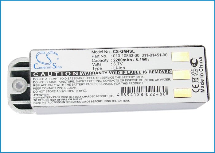 Garmin Zumo 400 Zumo 450 Zumo 500 Zumo 500 Deluxe Zumo 550 2200mAh GPS Replacement Battery-5