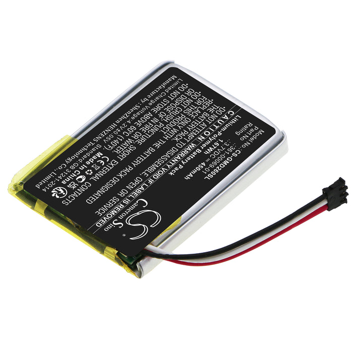 Garmin 010-02608-10 Delta SE Dog Training Collar R O2ADNH02 450mAh Dog Collar Replacement Battery