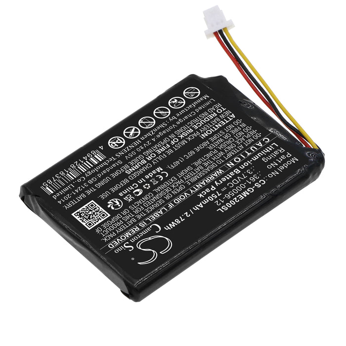 Garmin Dezl OTR700 EDGE Explore 2 GPS Replacement Battery