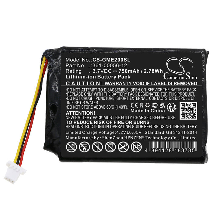Garmin Dezl OTR700 EDGE Explore 2 GPS Replacement Battery