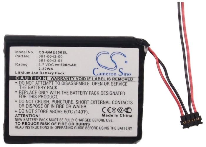 Garmin 010-01626-02 4RL58983 Edge 200 Edge 205 Edge 500 Edge 520 Edge 820 Edge Explore 820 GPS Replacement Battery-6