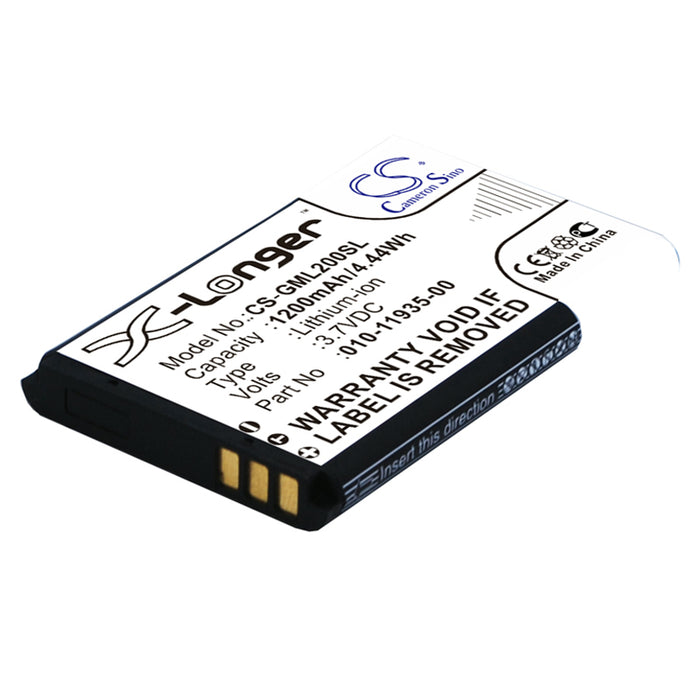 Garmin 010-01055-15 010-02184-01 GLO. GLO 2 Replacement Battery-main