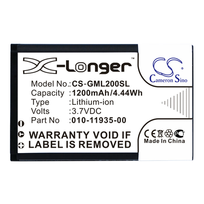 Garmin 010-01055-15 010-02184-01 GLO. GLO 2 GPS Replacement Battery-3