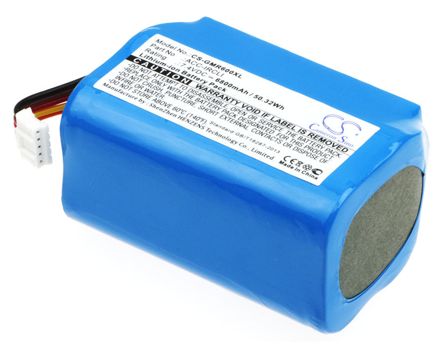 Grace Mondo GDI-IRC6000 GDI-IRC6000R GDI-I 6800mAh Replacement Battery-main