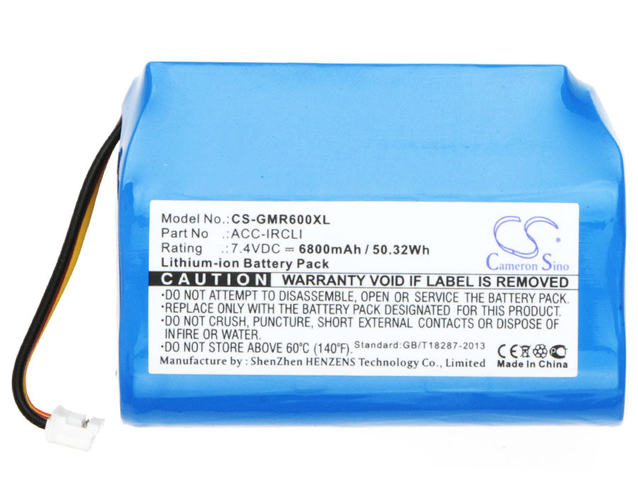 Grace Mondo GDI-IRC6000 GDI-IRC6000R GDI-IRC6000W 6800mAh DAB Digital Replacement Battery-5