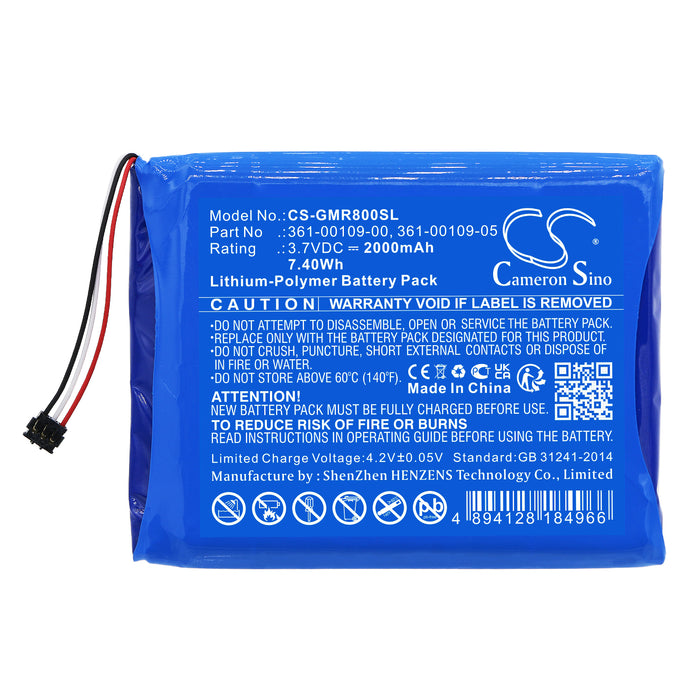 Garmin DEZL OTR800 DEZL OTR800 MT-S Overlander GPS Replacement Battery