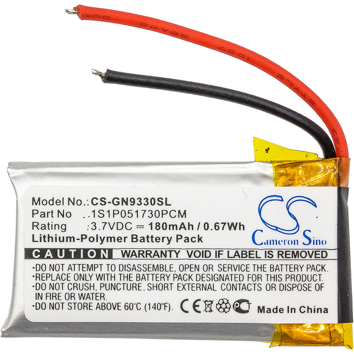GN GN9330 Netcom 9330 Headphone Replacement Battery-3