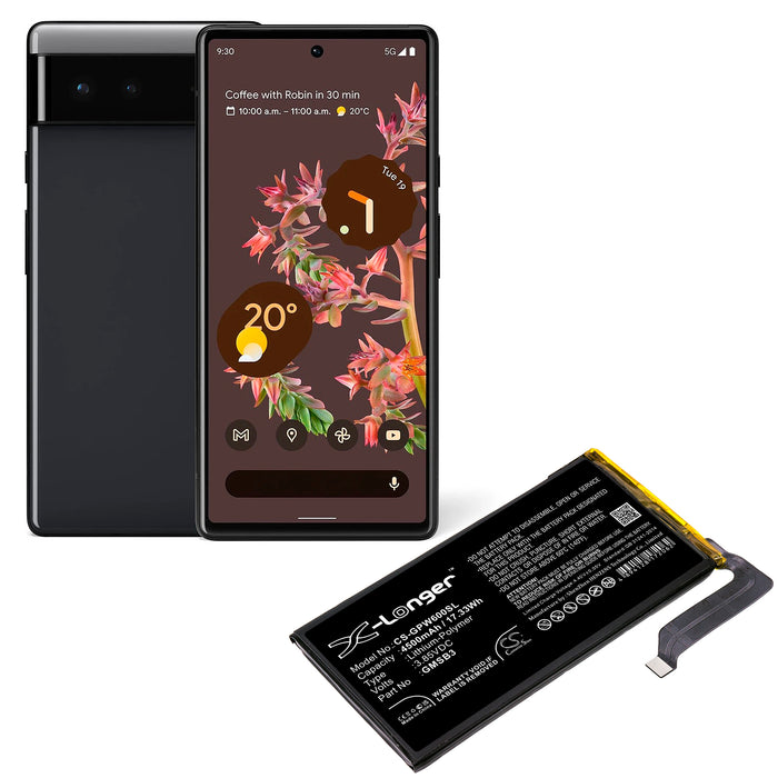 Google Pixel 6 Mobile Phone Replacement Battery-5