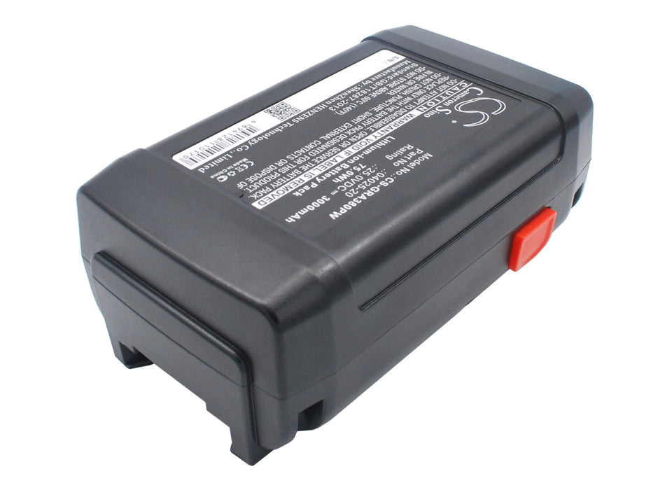 Gardena 648872 Accu-Spindelmaher 380 Li Spindelmaher 380 Li 3000mAh Lawn Mower Replacement Battery-2