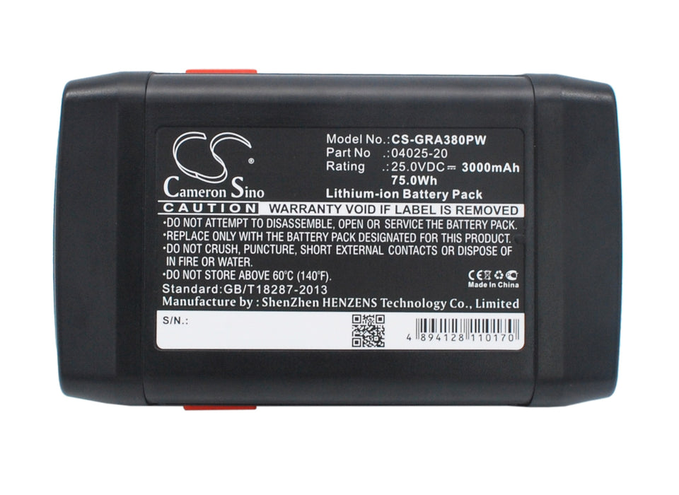 Gardena 648872 Accu-Spindelmaher 380 Li Spindelmaher 380 Li 3000mAh Lawn Mower Replacement Battery-5