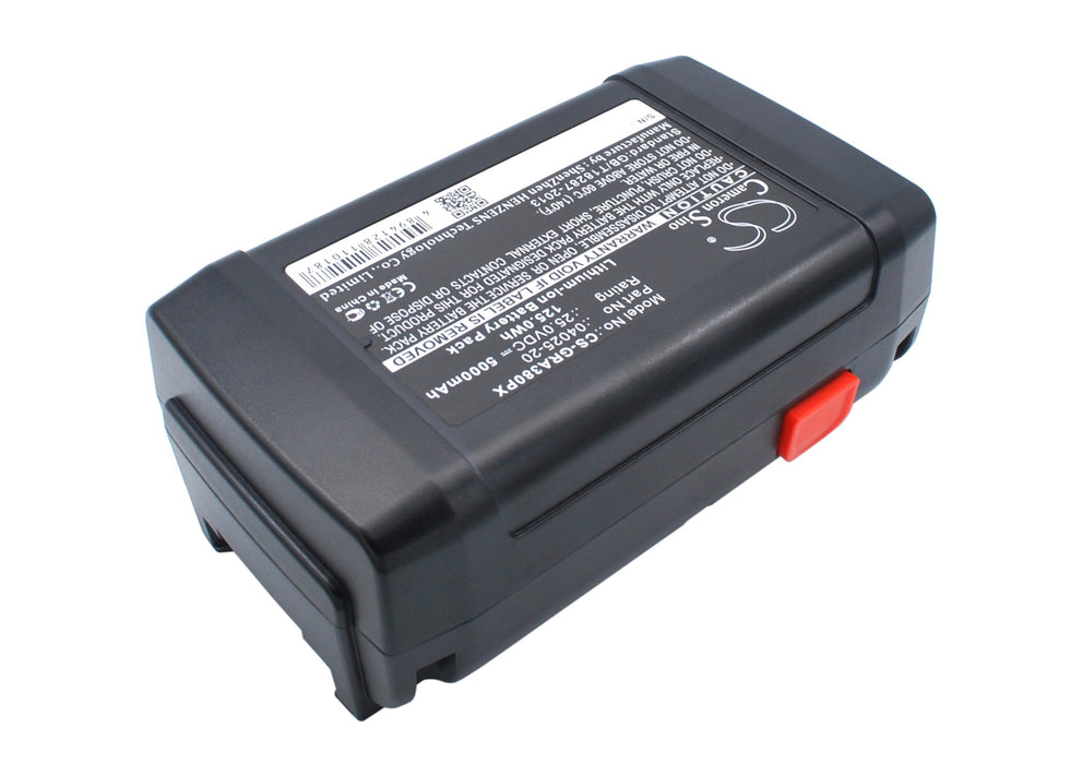 Gardena 648872 Accu-Spindelmaher 380 Li Spindelmaher 380 Li 5000mAh Lawn Mower Replacement Battery-2