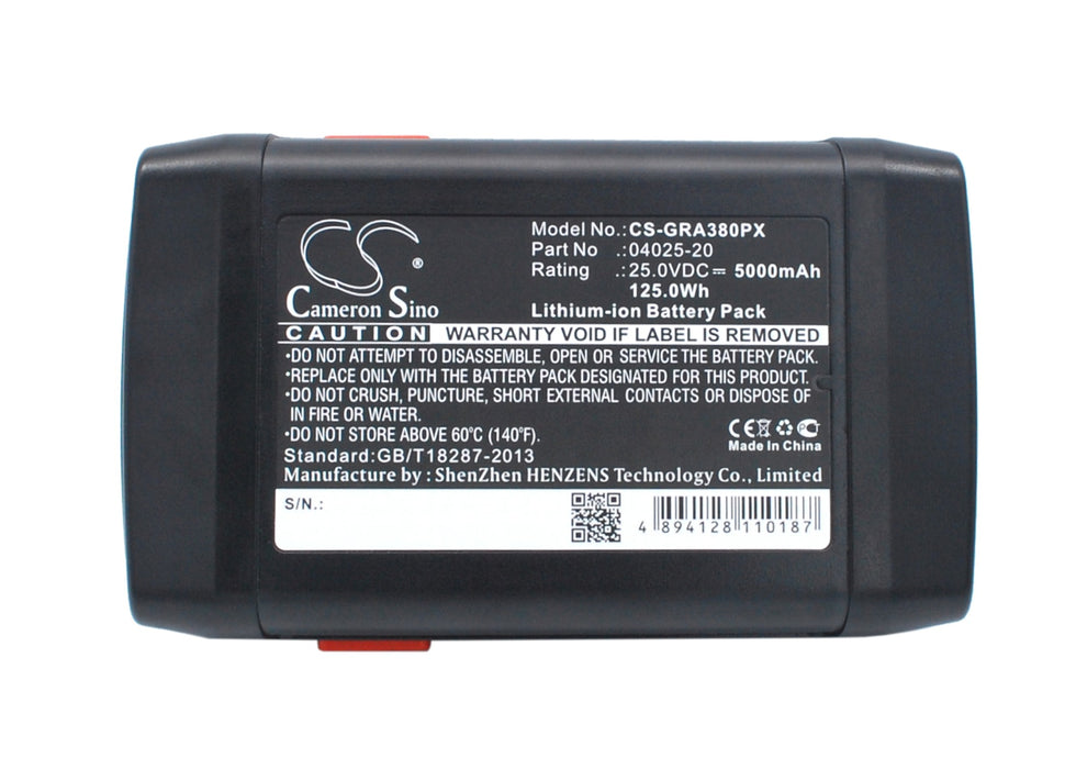 Gardena 648872 Accu-Spindelmaher 380 Li Spindelmaher 380 Li 5000mAh Lawn Mower Replacement Battery-5