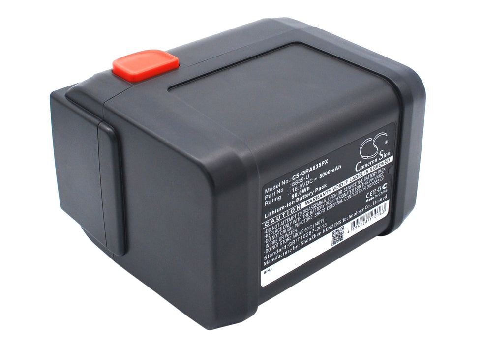 Gardena 48-Li 8840 8841 8865 8882 AccuCut  5000mAh Replacement Battery-main