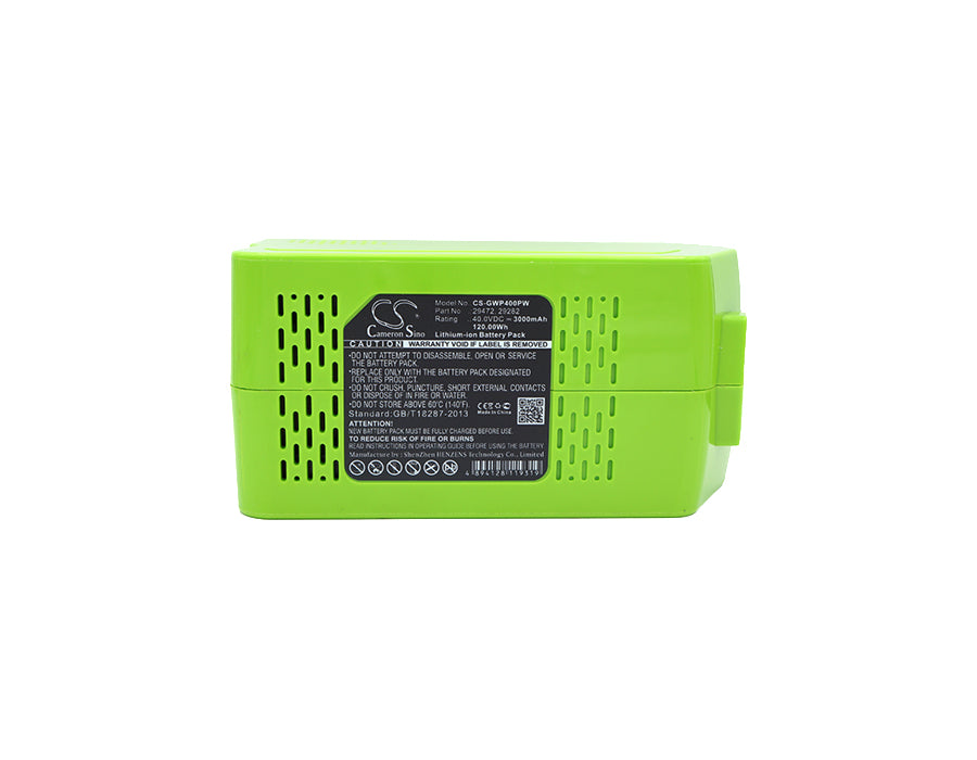 Greenworks 20292 20302 20672 21332 24102 2 3000mAh Replacement Battery-5
