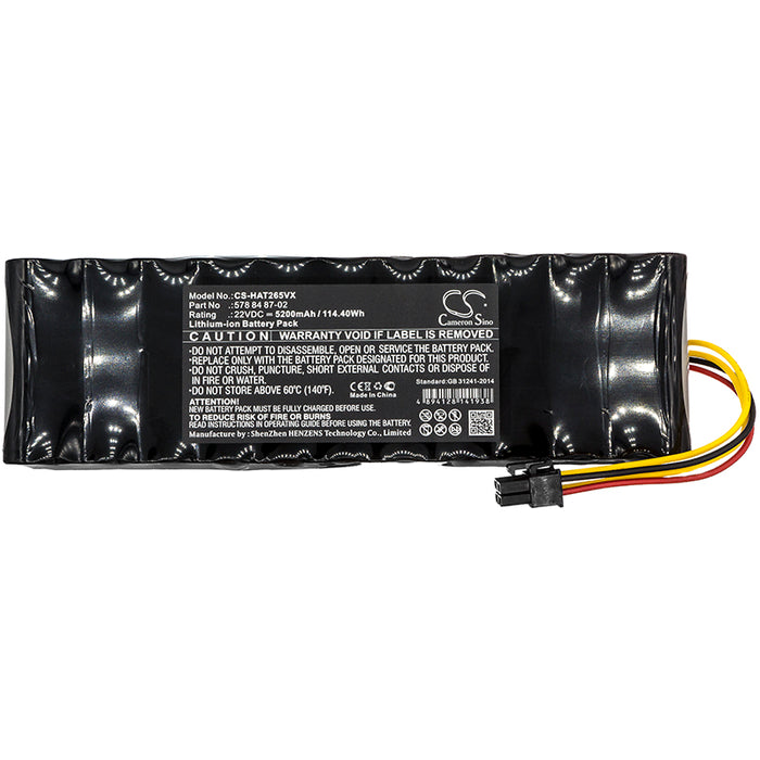 Husqvarna 265ACX G2-2 Automower 265ACX Automower 265ACX 2012 Automower 265ACX 2013 Automower 265ACX 2014 Automo 5200mAh Lawn Mower Replacement Battery-3