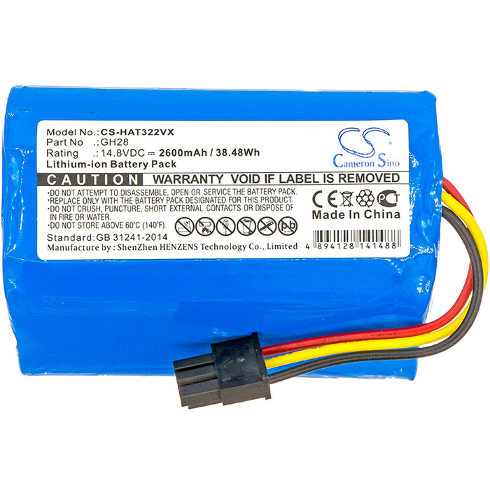 Haier BT350G JD330 QT330 T322 T331 T520 T550 TAB-J3000B Plus TAB-JD330WS TAB-T322 Plus TAB-T331 TAB-T520 TAB-T550 Vacuum Replacement Battery-3
