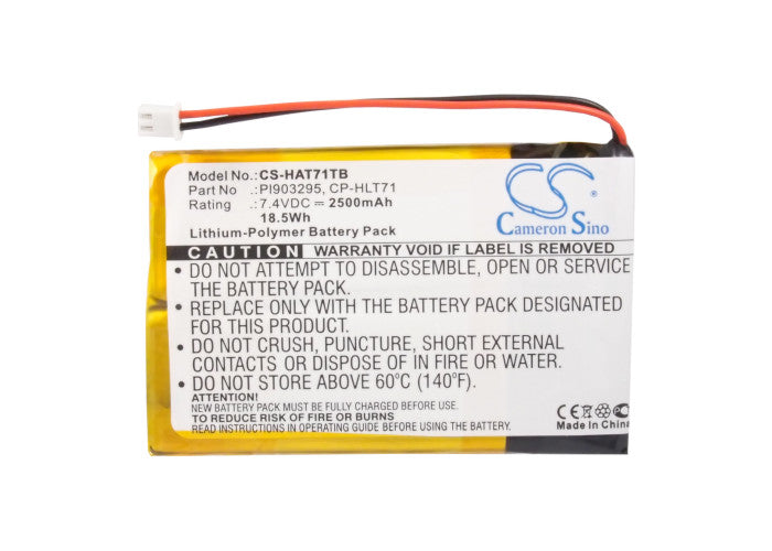 Digital Prisim A1710130 ATSC710 TVS3970A DVB-T Replacement Battery-5