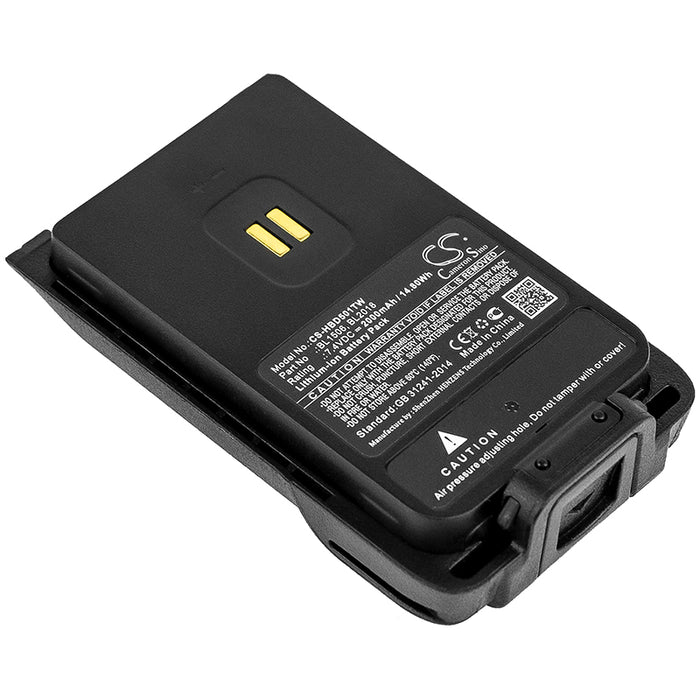 Hytera BD500 BD505 BD555 2000mAh Replacement Battery-main