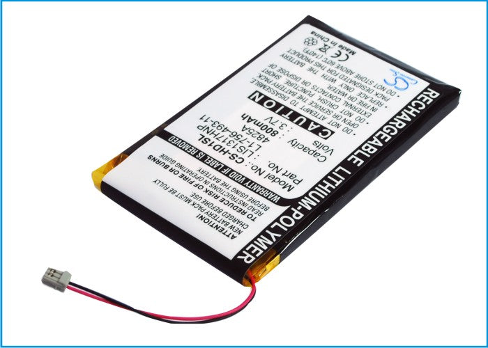 Sony NW-HD1 MP3 Player Media Player Replacement Battery-2
