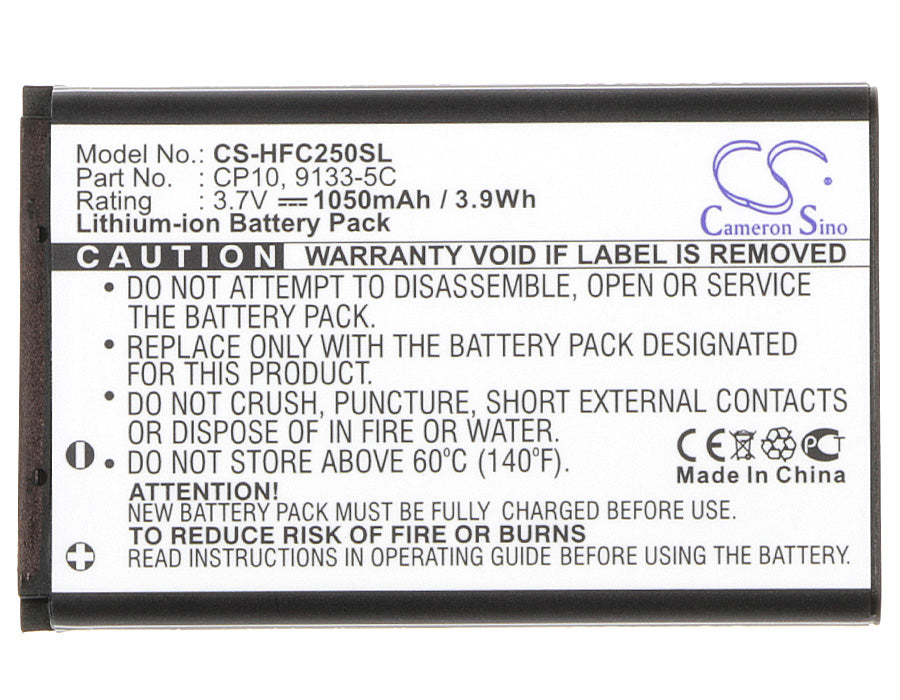 Zikom Z650 Z660 Z710 1050mAh Mobile Phone Replacement Battery-5