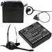 HME COM 2000 2000mAh Headphone Replacement Battery-4