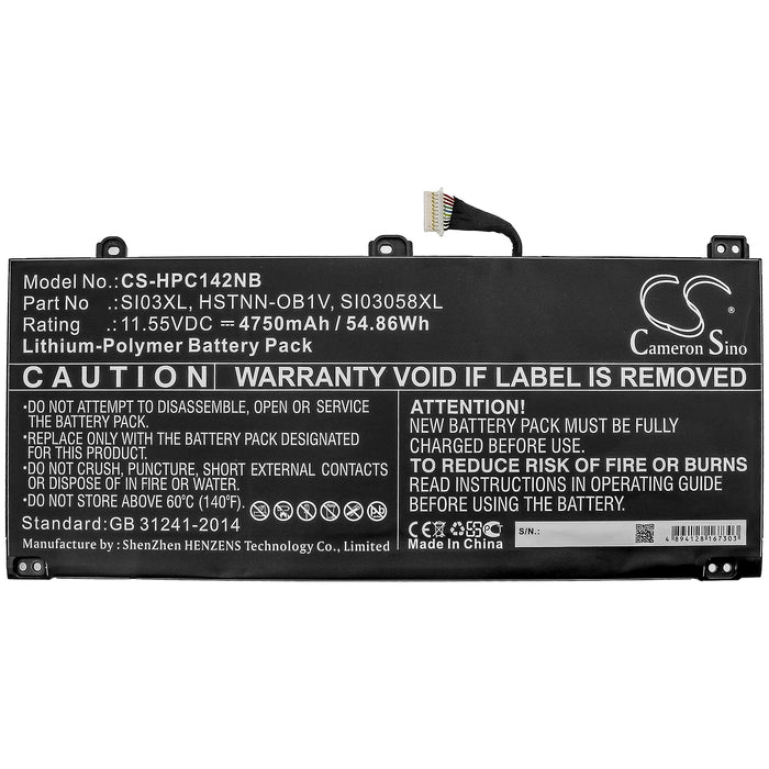 HP Chromebook 14B Laptop and Notebook Replacement Battery-3