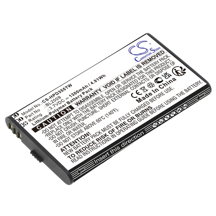 Hytera PD355 PD362i PD365 PD365LF PD375 PF355LF Two Way Radio Replacement Battery