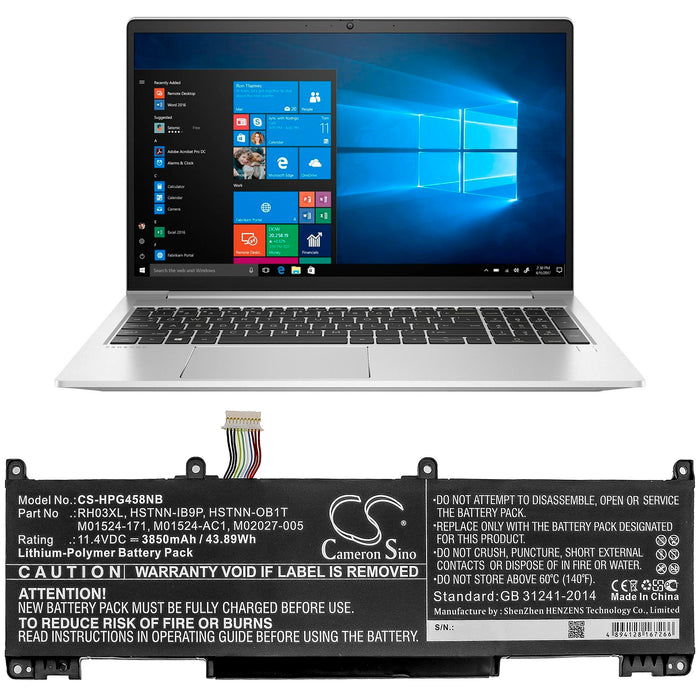 HP ProBook 450 G8 ProBook 650 G8 Laptop and Notebook Replacement Battery-5