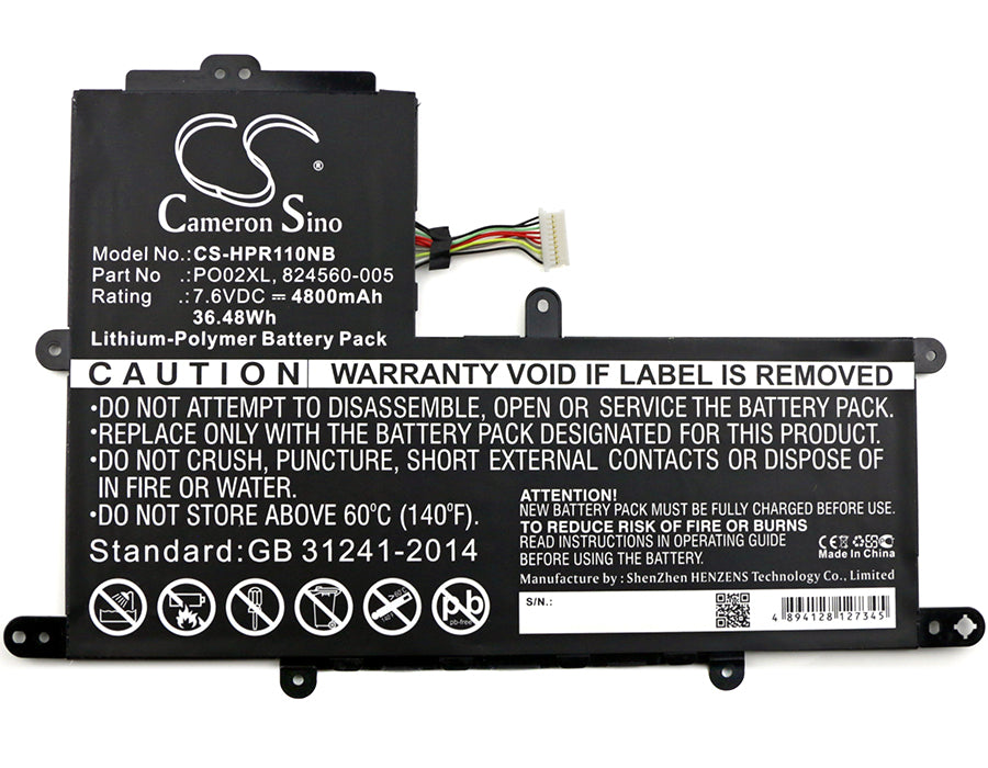 HP Stream 11 Pro G2 Stream 11 Pro G3 Stream 11 Pro G4 Stream 11 Pro G4 EE Stream 11 Pro G5 Stream 11-ah010nr S Laptop and Notebook Replacement Battery-3