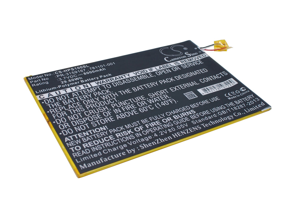 HP 2201 Slate 10 Plus Tablet Replacement Battery-2