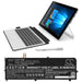 HP Elite X2 1012 G2 Elite X2 1012 G2 (1KE33AW) Elite X2 1012 G2 (1KE36AW) Elite X2 1012 G2 (1KE39AW) Elite X2  Laptop and Notebook Replacement Battery-5