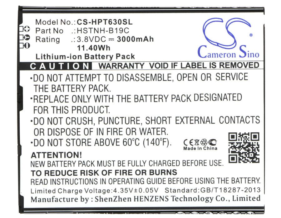 HP 6301RA 6401LA Pomegranate Slate 6 VoiceTab Dual SIM Slate 6 VoiceTab II Dual SIM Slate6 VoiceTab Slate6 VoiceTab Plus Tablet Replacement Battery-5