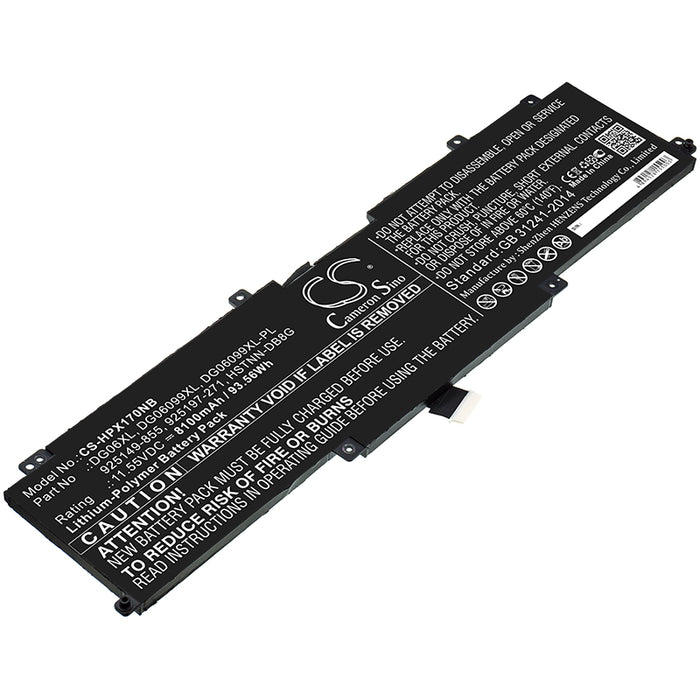 HP Omen X 17 OMEN X 17 ap010nr Omen X 17-ap000 Ome Replacement Battery-main