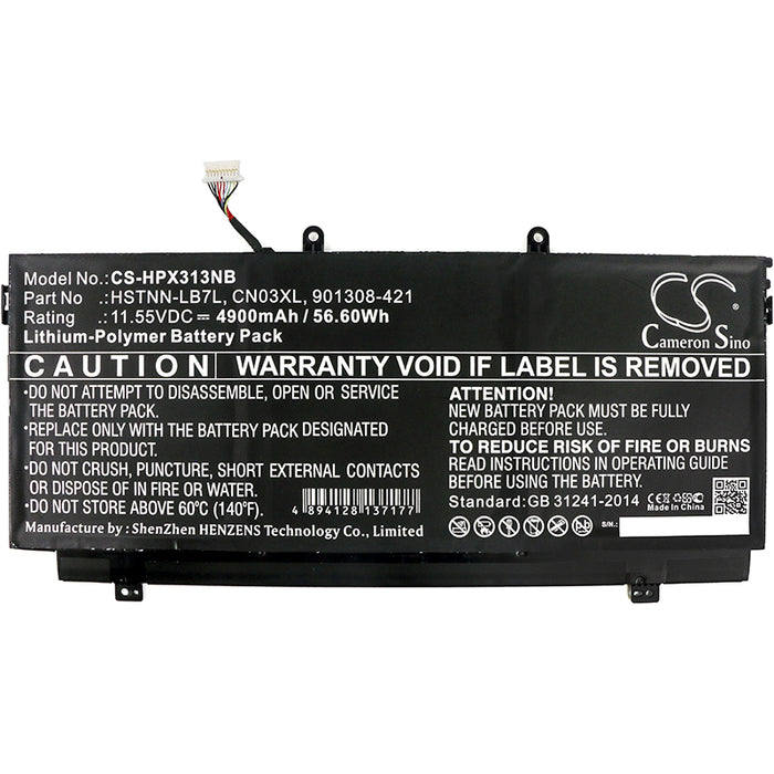 HP Envy 13-ab000 Envy 13-AB000NA Envy 13-AB000NC Envy 13-ab000nd Envy 13-AB000NE Envy 13-AB000NF Envy 13-AB000 Laptop and Notebook Replacement Battery-3
