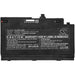 HP ZB00K 17 G4-1RR26ES ZBook 17 G3 Mobile Workstation ZBook 17 G4 ZBook 17 G4 Mobile Workstation ZBook 17 G4(1 Laptop and Notebook Replacement Battery-5